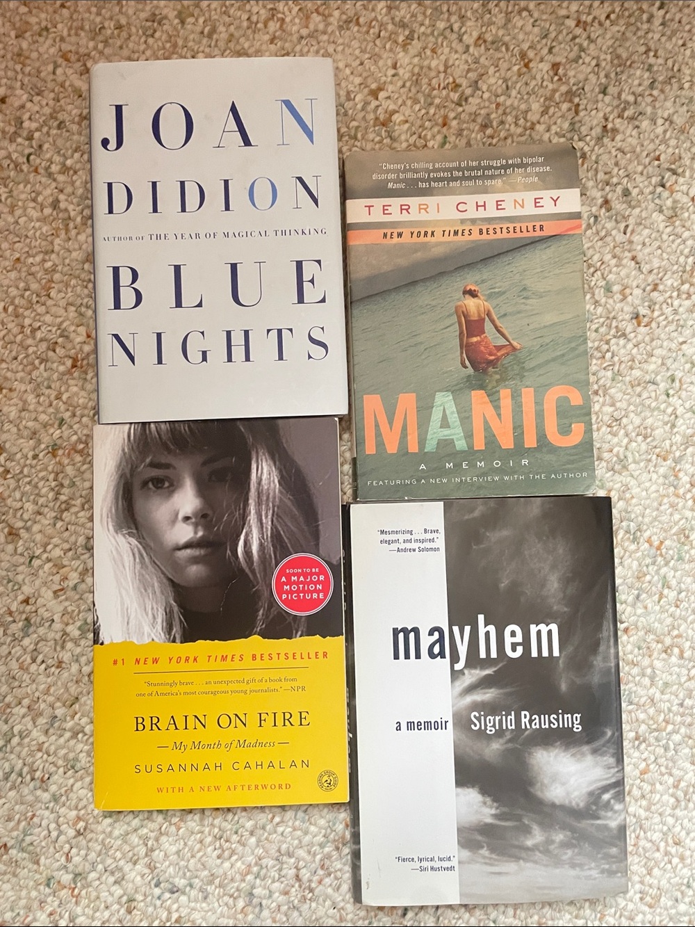 🆕⭐️4 Memoir’s (non-fiction paperbacks)✨